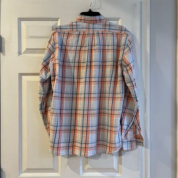 Vineyard Vines Men's Slim Fit Plaid Shirt M Multicolor Long Sleeve - Picture 4 of 4